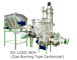 Gas Burning Type Carbonizer